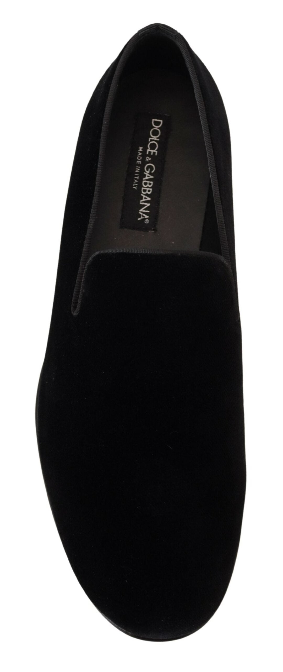 Black Velvet Slipper Loafers Slipon Shoes