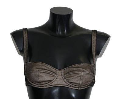 Brown Regg Balconcino Imbottito Bra Underwear