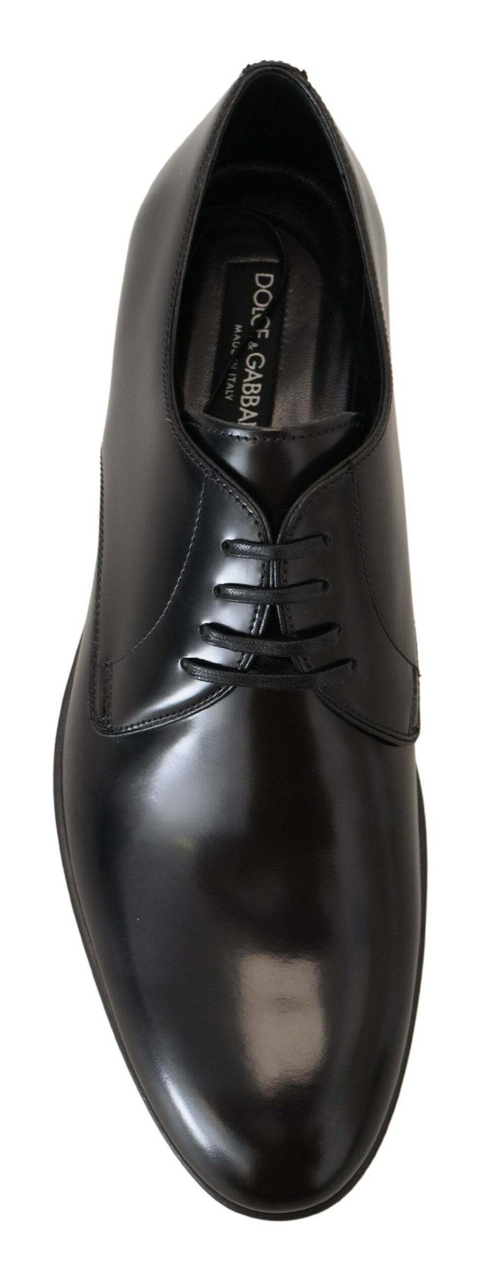 Black Leather Derby Dress Formal Shoes