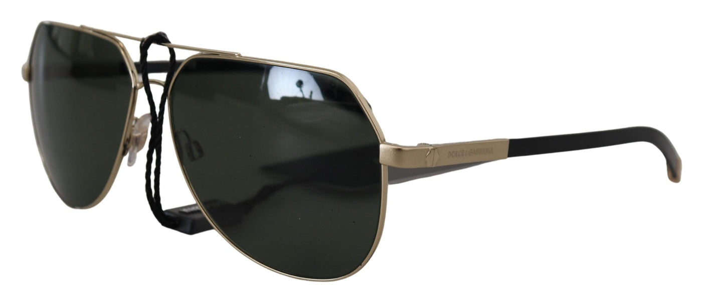 Gold Plated Polarized DG2133 Sunglasses