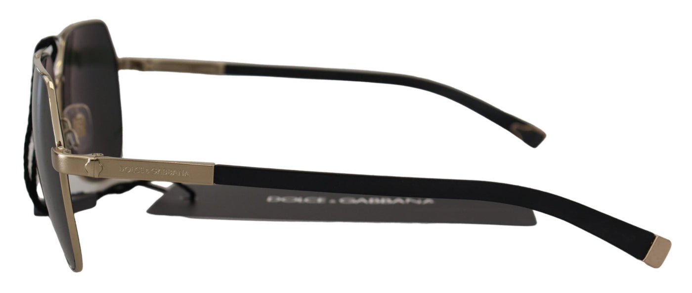 Gold Plated Polarized DG2133 Sunglasses