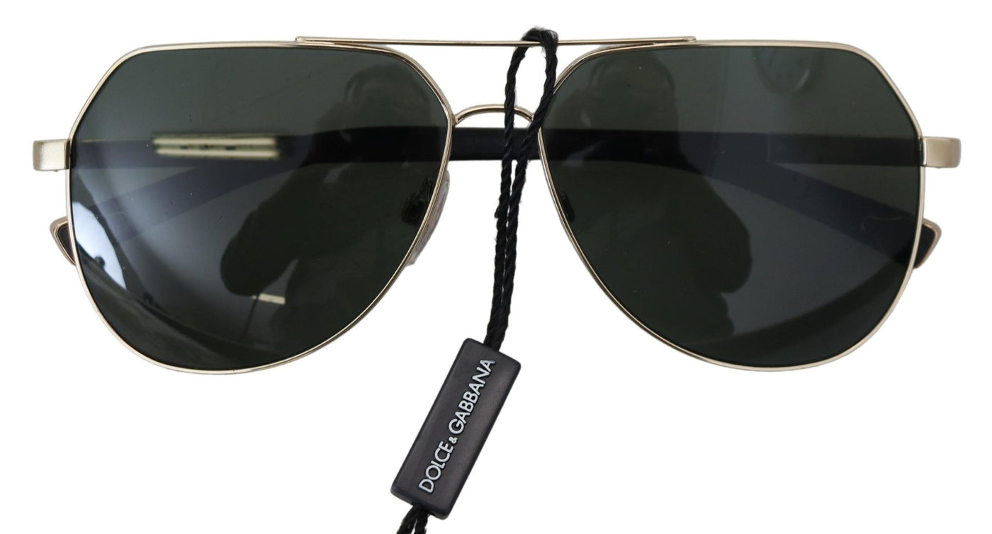 Gold Plated Polarized DG2133 Sunglasses