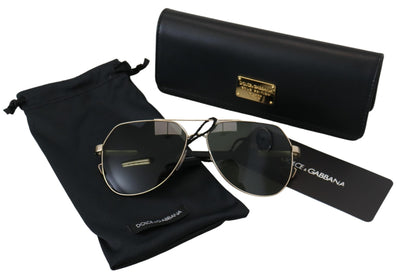 Gold Plated Polarized DG2133 Sunglasses