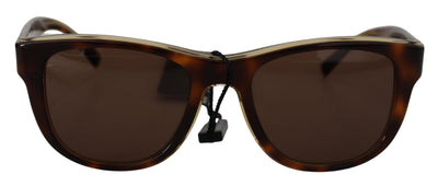 Plastic Full Rim Brown Mirror Lens DG4284 Sunglasses