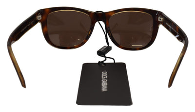 Plastic Full Rim Brown Mirror Lens DG4284 Sunglasses