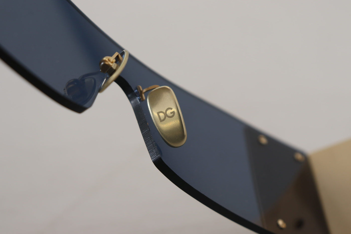 Gold Metal Rectangle Shades DG2263 Sunglasses