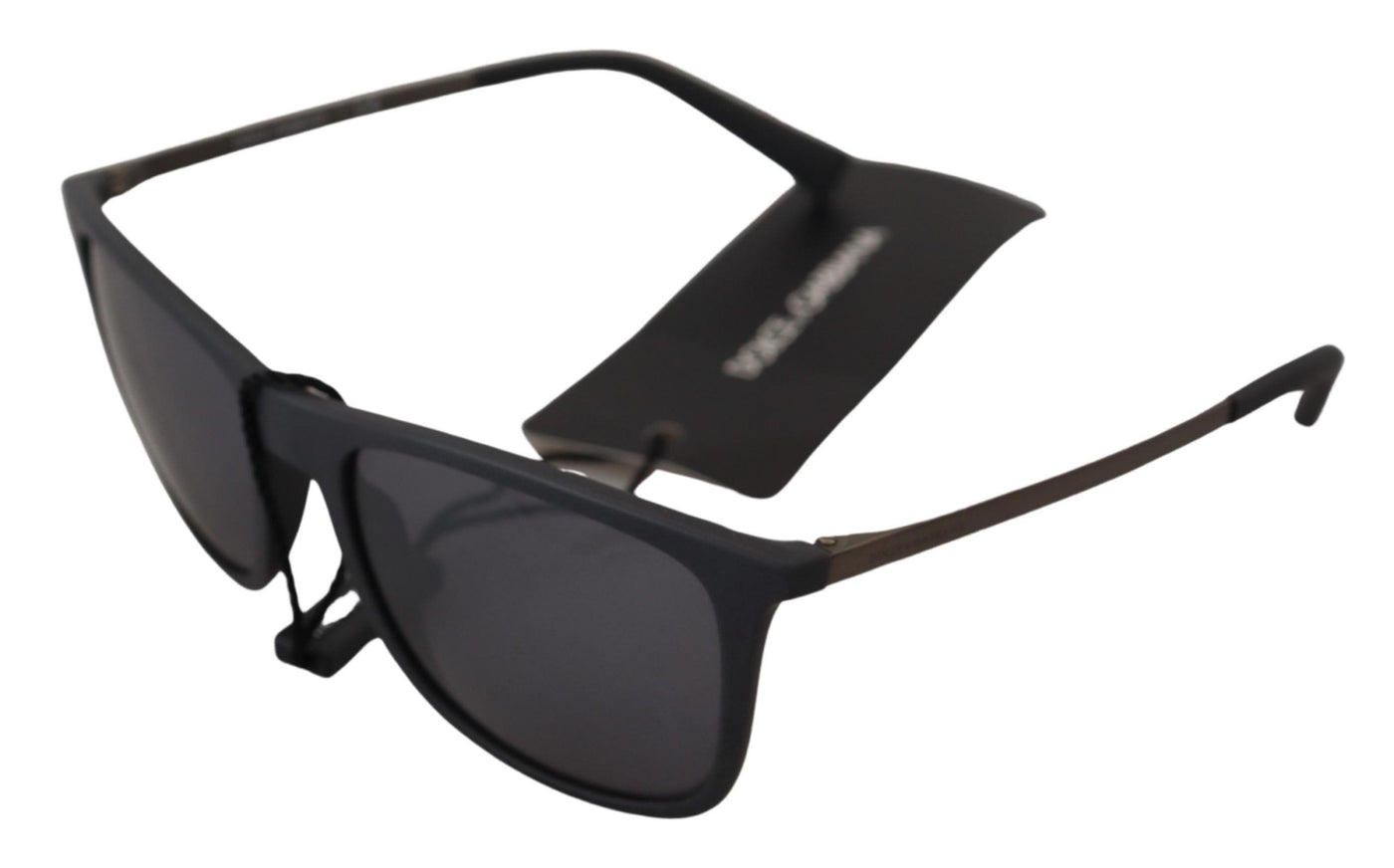 Black Rubber Full Rim Eyewear Unisex Sunglasses