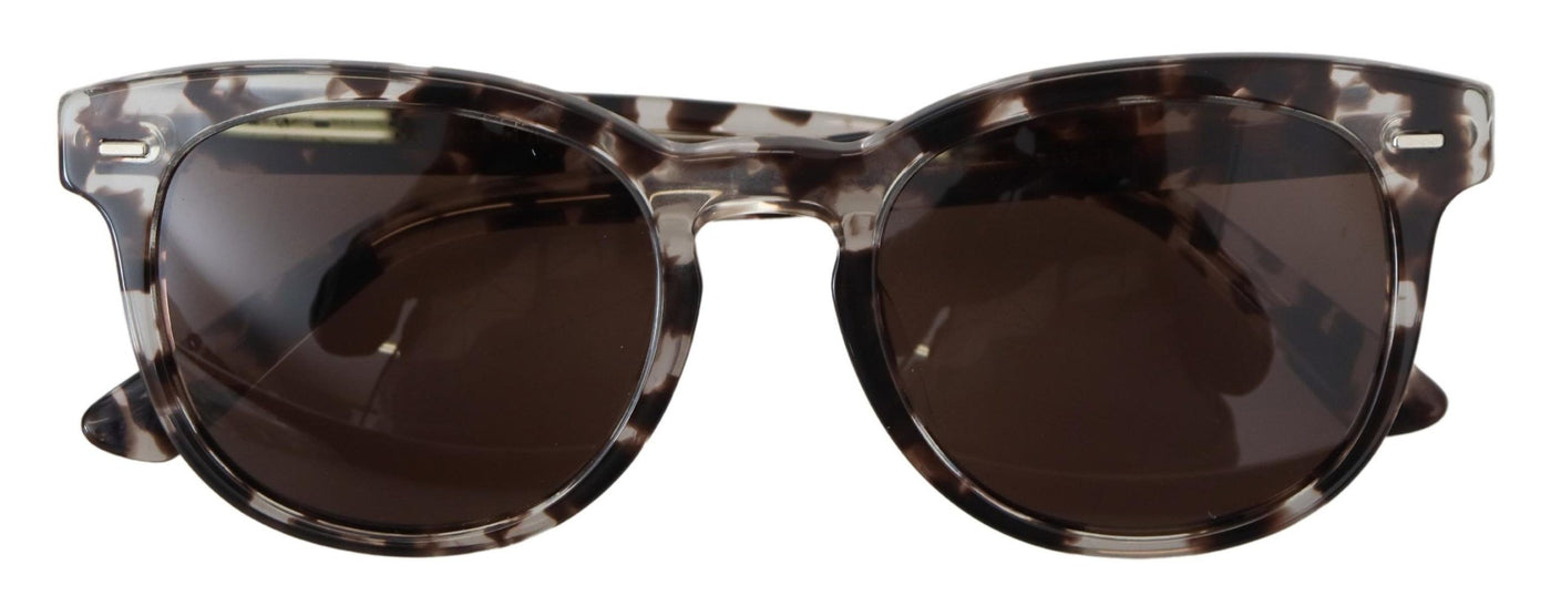 Brown Havana Frame Round Lens DG4254F Women Sunglasses