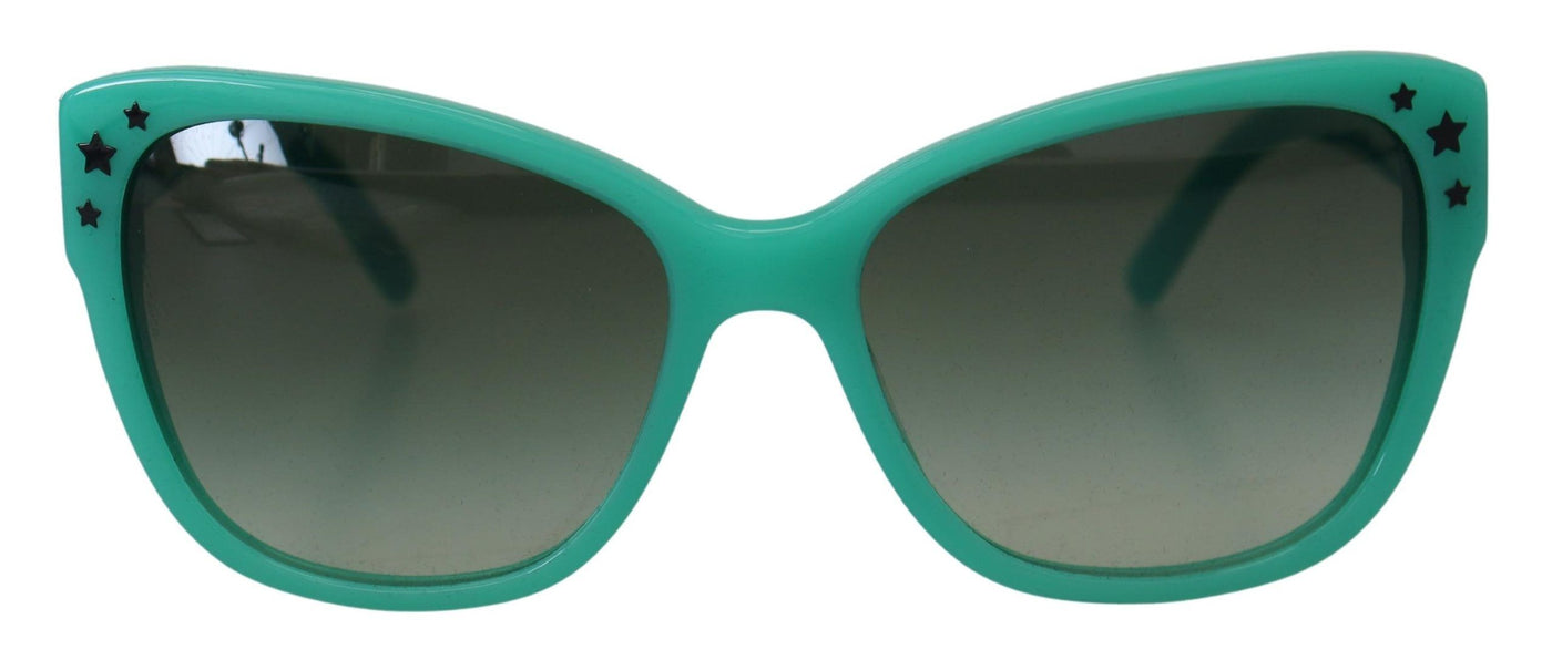 Green Stars Acetate Square Shades DG4124  Sunglasses