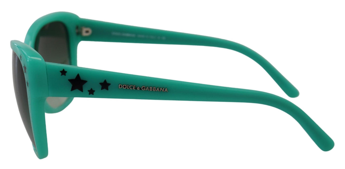 Green Stars Acetate Square Shades DG4124  Sunglasses