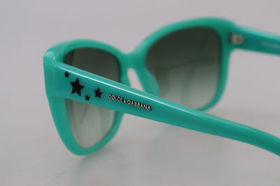 Green Stars Acetate Square Shades DG4124  Sunglasses