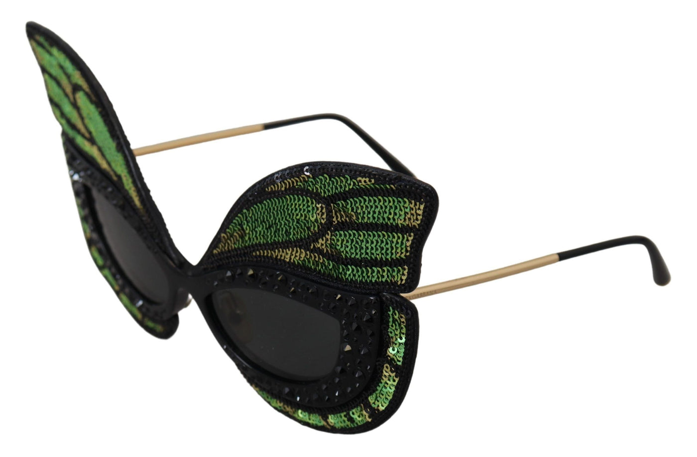 Multicolor Butterfly Sequined Women Special Edition Sunglasses