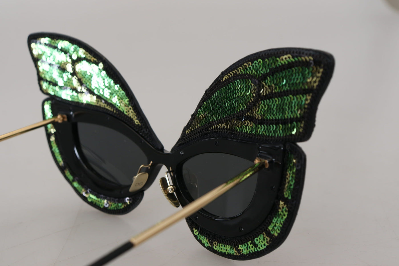 Multicolor Butterfly Sequined Women Special Edition Sunglasses