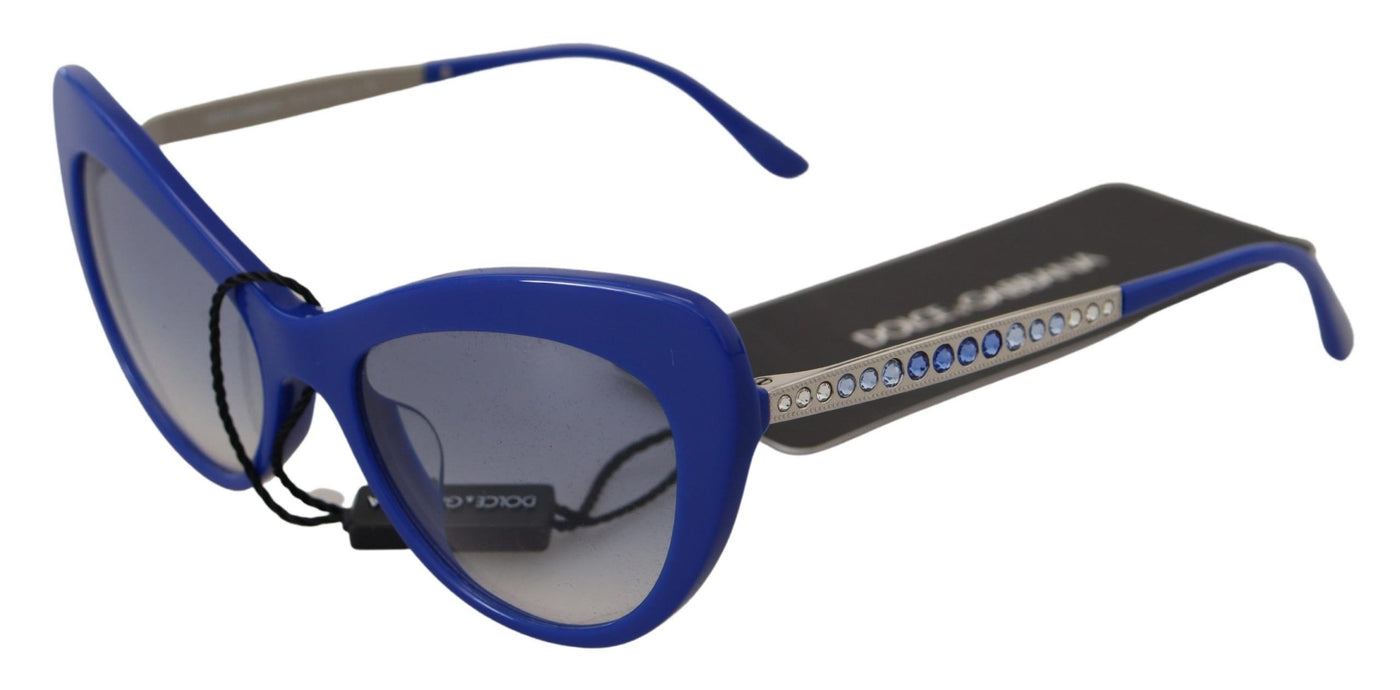 Blue Acetate Full Rim Cat Eye DG4307 Sunglasses