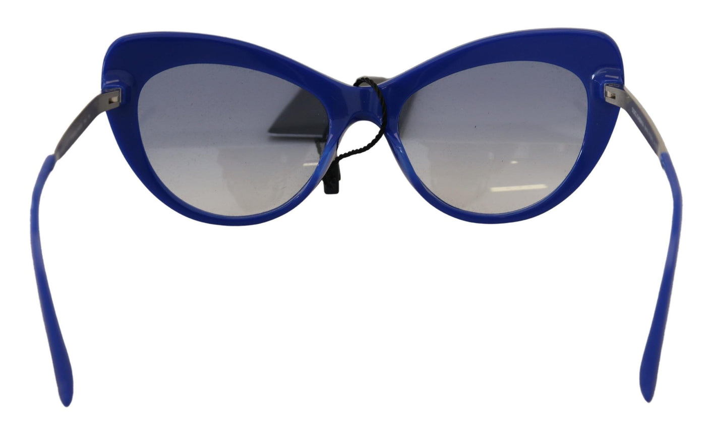 Blue Acetate Full Rim Cat Eye DG4307 Sunglasses