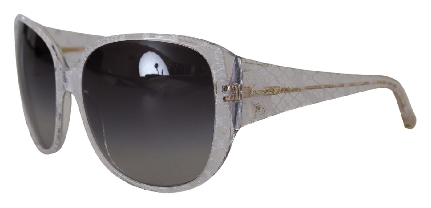 Clear DG4116 Limited Edition Lace Acetate Frame Sunglasses