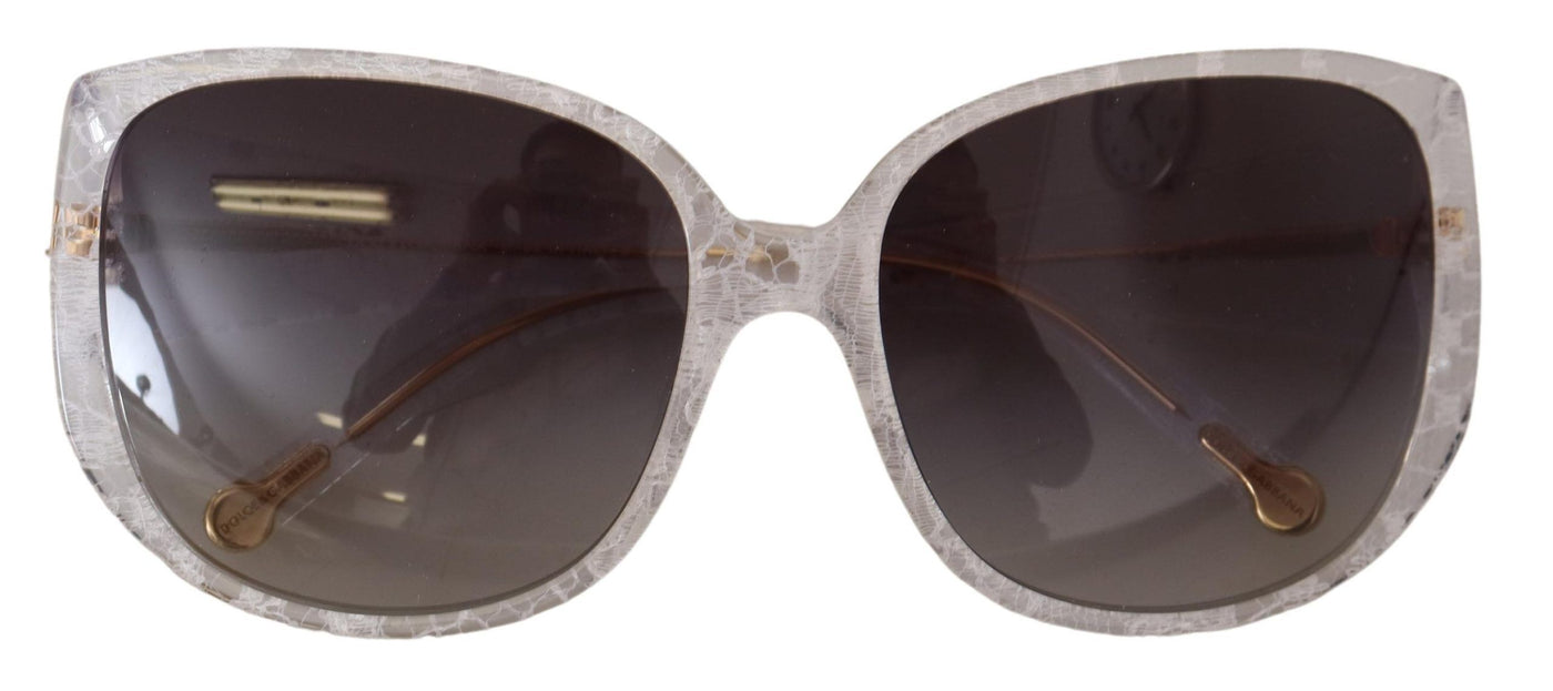 Clear DG4116 Limited Edition Lace Acetate Frame Sunglasses