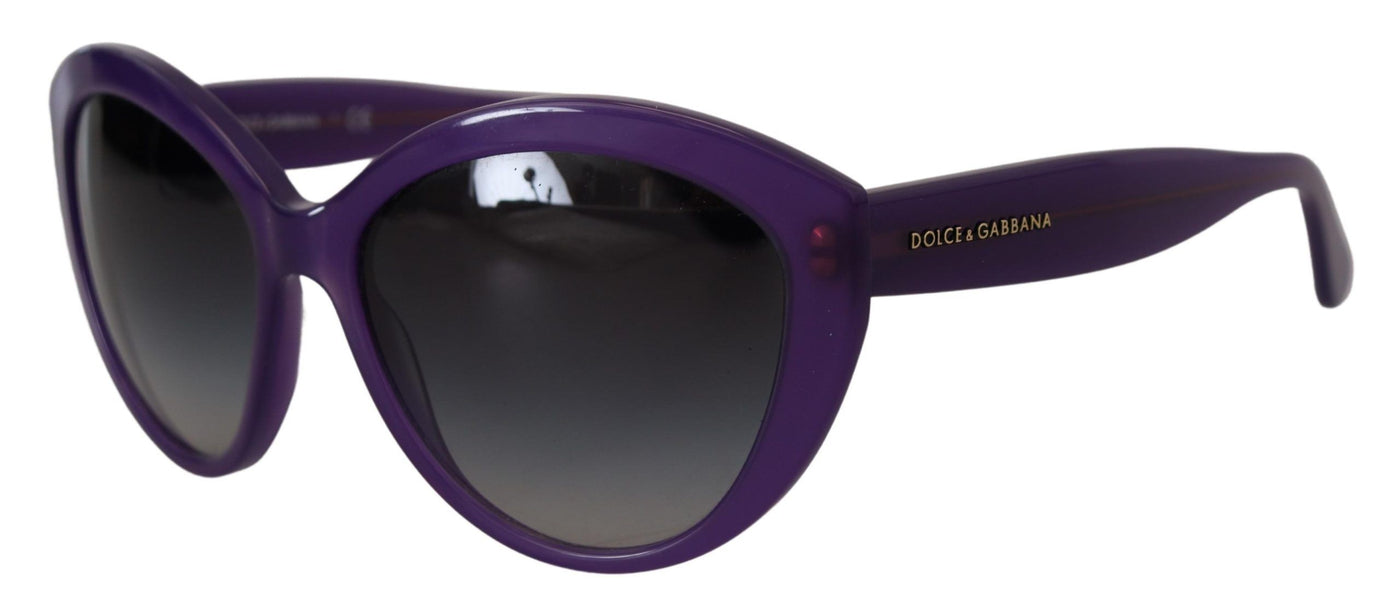 Purple Translucent Cat Eye Frame DG4239 Sunglasses