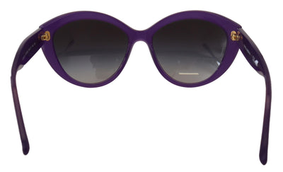 Purple Translucent Cat Eye Frame DG4239 Sunglasses