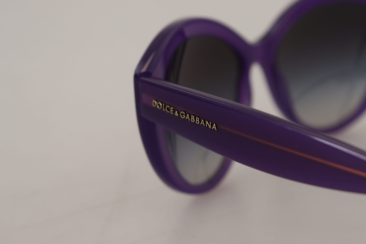 Purple Translucent Cat Eye Frame DG4239 Sunglasses