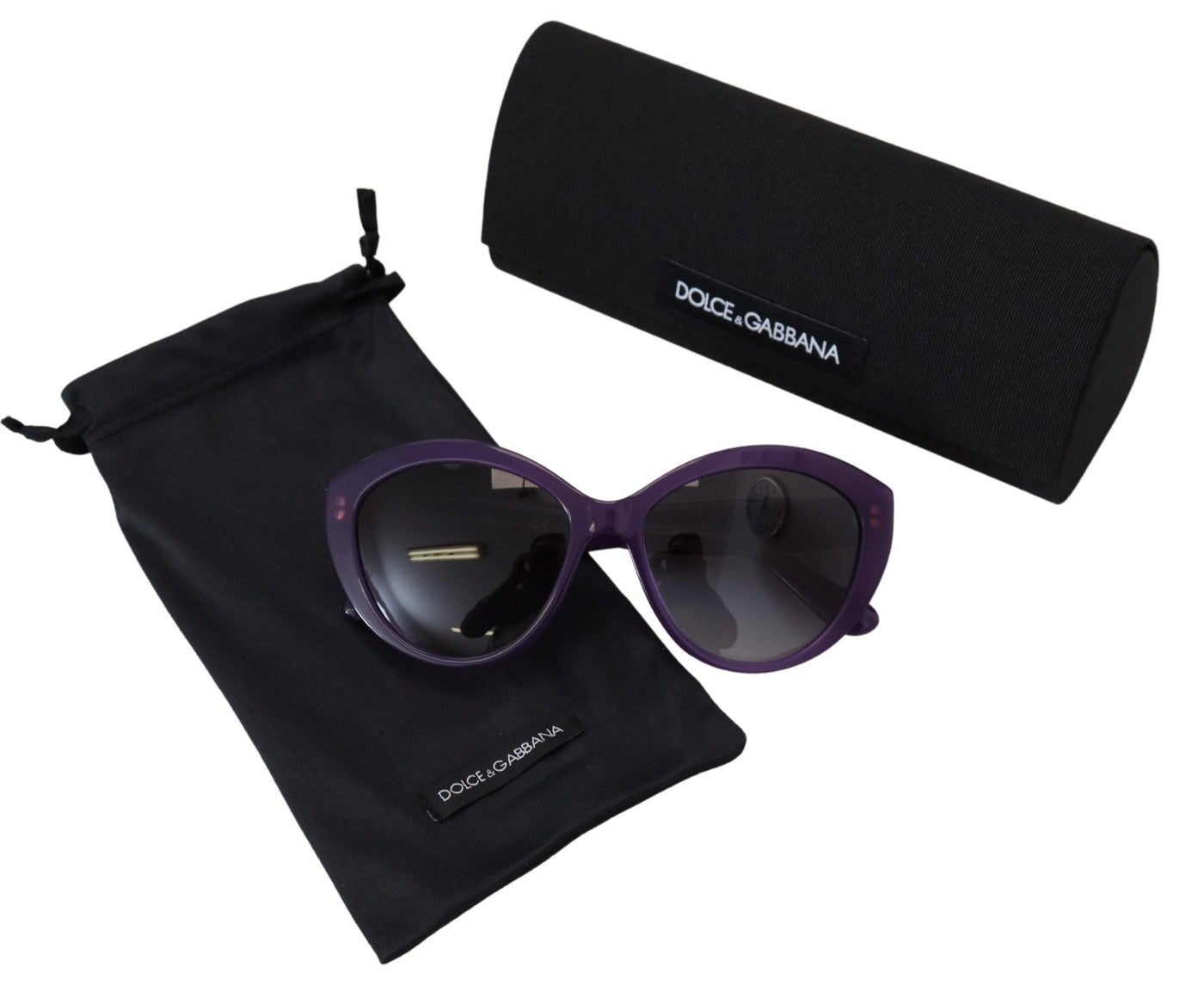 Purple Translucent Cat Eye Frame DG4239 Sunglasses