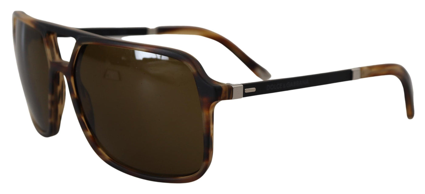 Brown Basalto Collection Brown Acetate Women Shades Sunglasses