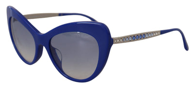 Blue Acetate Cat Eye Gradient Shades DG4307 Sunglasses