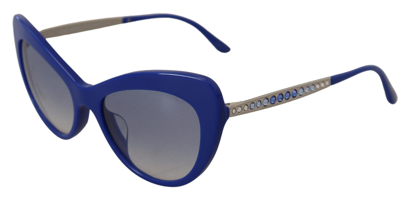 Blue Acetate Cat Eye Gradient Shades DG4307 Sunglasses