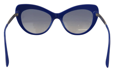 Blue Acetate Cat Eye Gradient Shades DG4307 Sunglasses