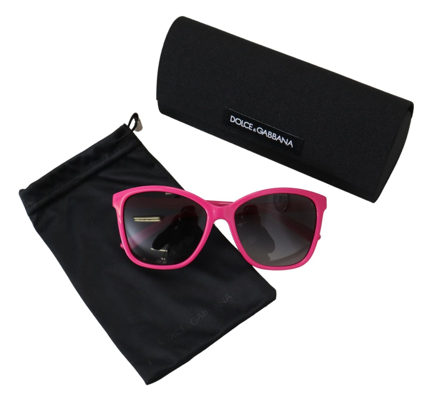 Pink Acetate Frame Round Shades DG4170M Women Sunglasses