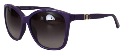 Violet Acetate Frame Round Shades DG4170M Sunglasses