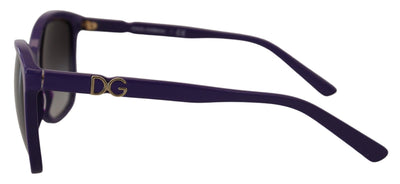 Violet Acetate Frame Round Shades DG4170M Sunglasses