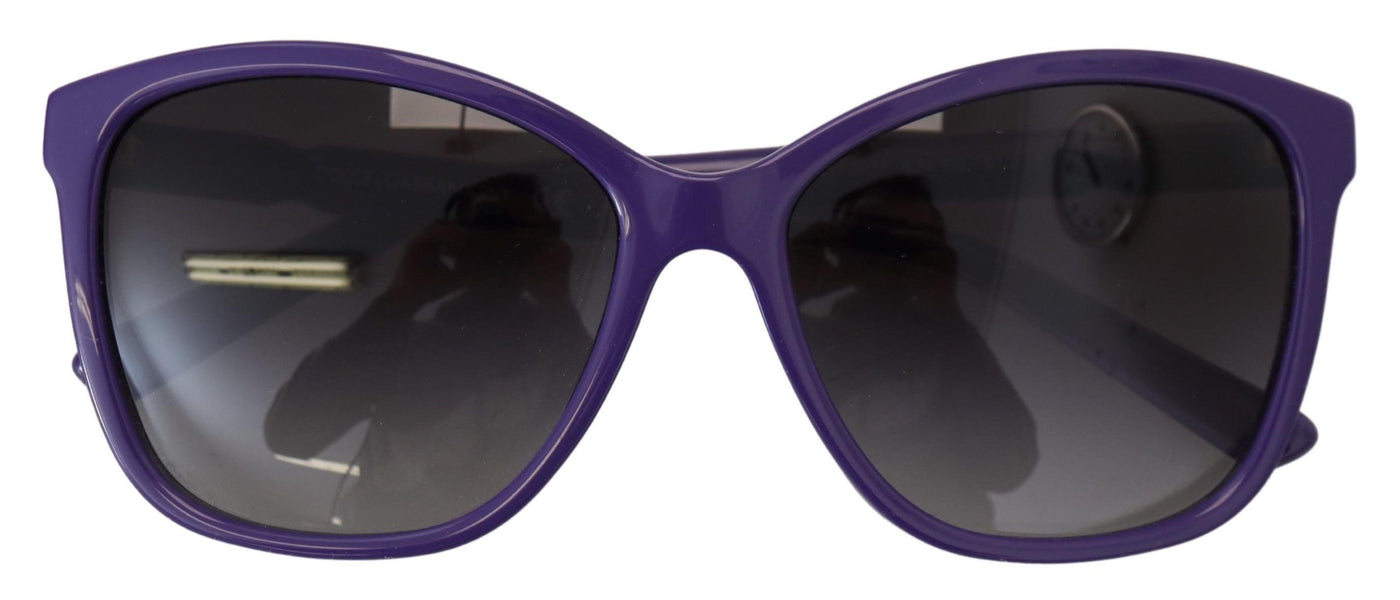 Violet Acetate Frame Round Shades DG4170M Sunglasses