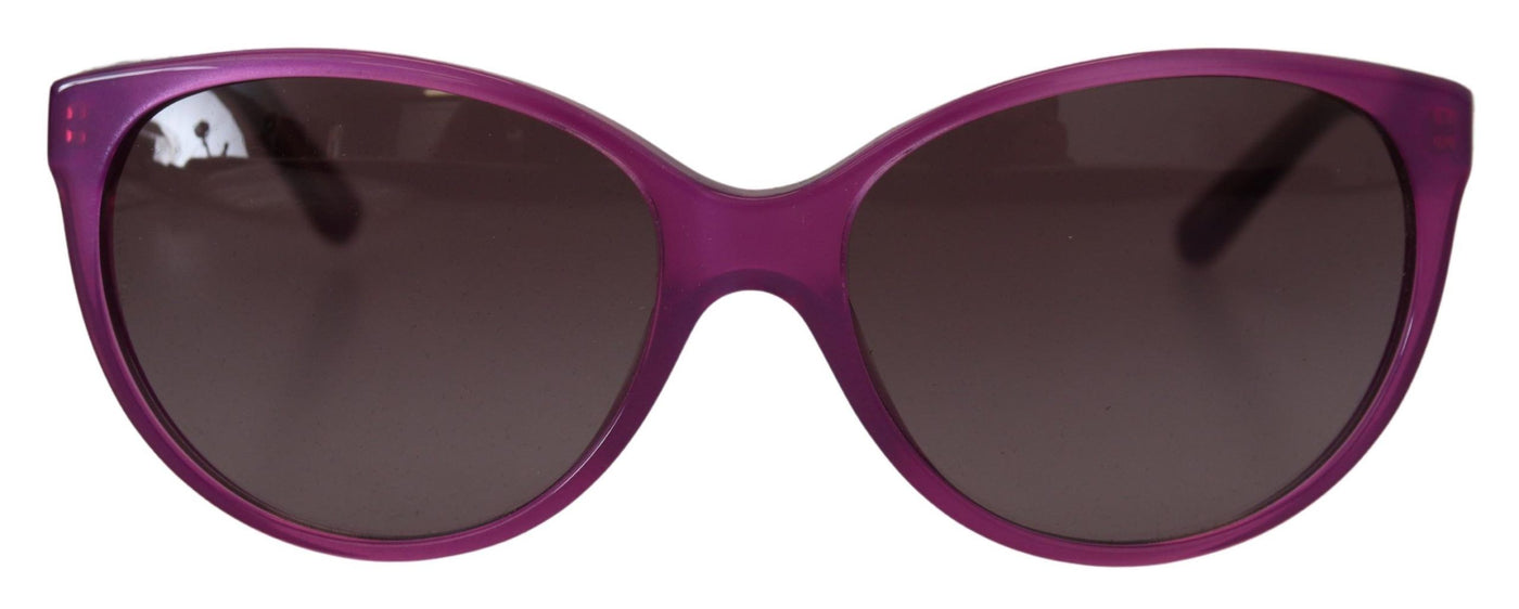 Purple Acetate Frame Round Shades DG4171P Sunglasses