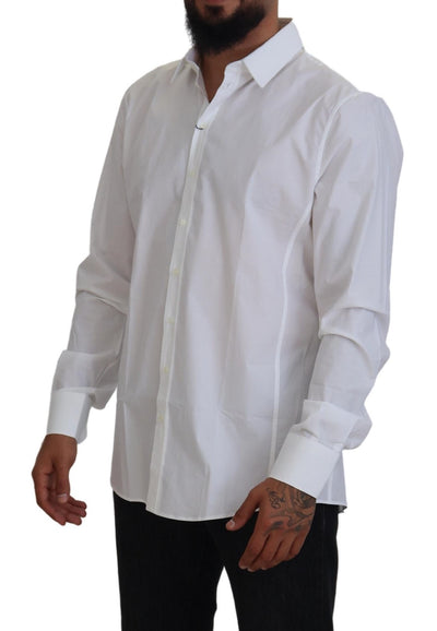 White Collared Men Formal SICILIA Shirt