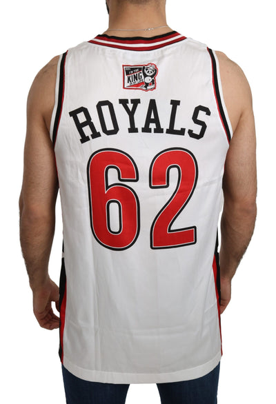 White DG Royals Tank Top T-shirt