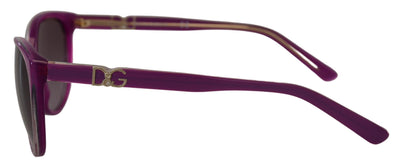 Purple Acetate Frame Round Shades DG4171P Sunglasses