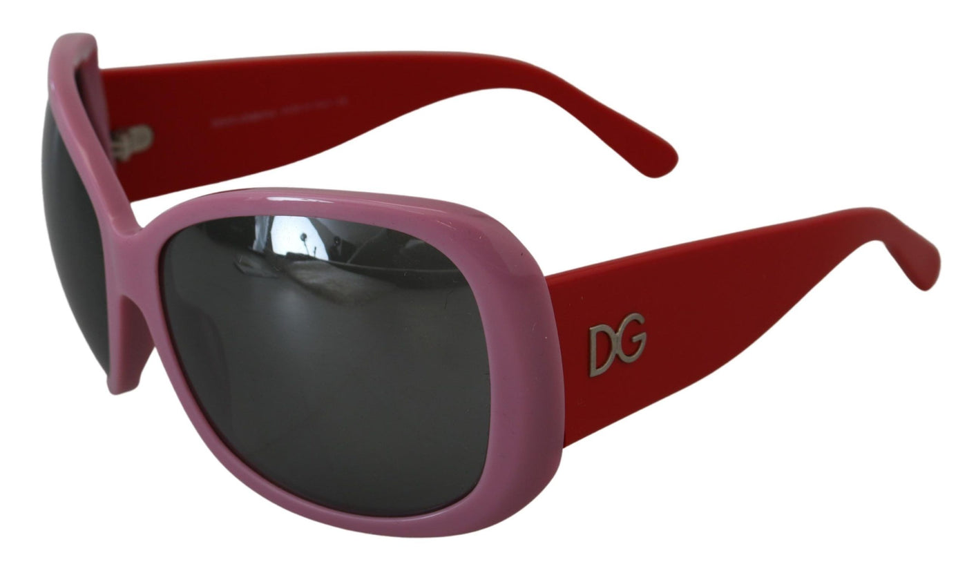 Pink Red Plastic Frame Oversized DG4033 Sunglasses