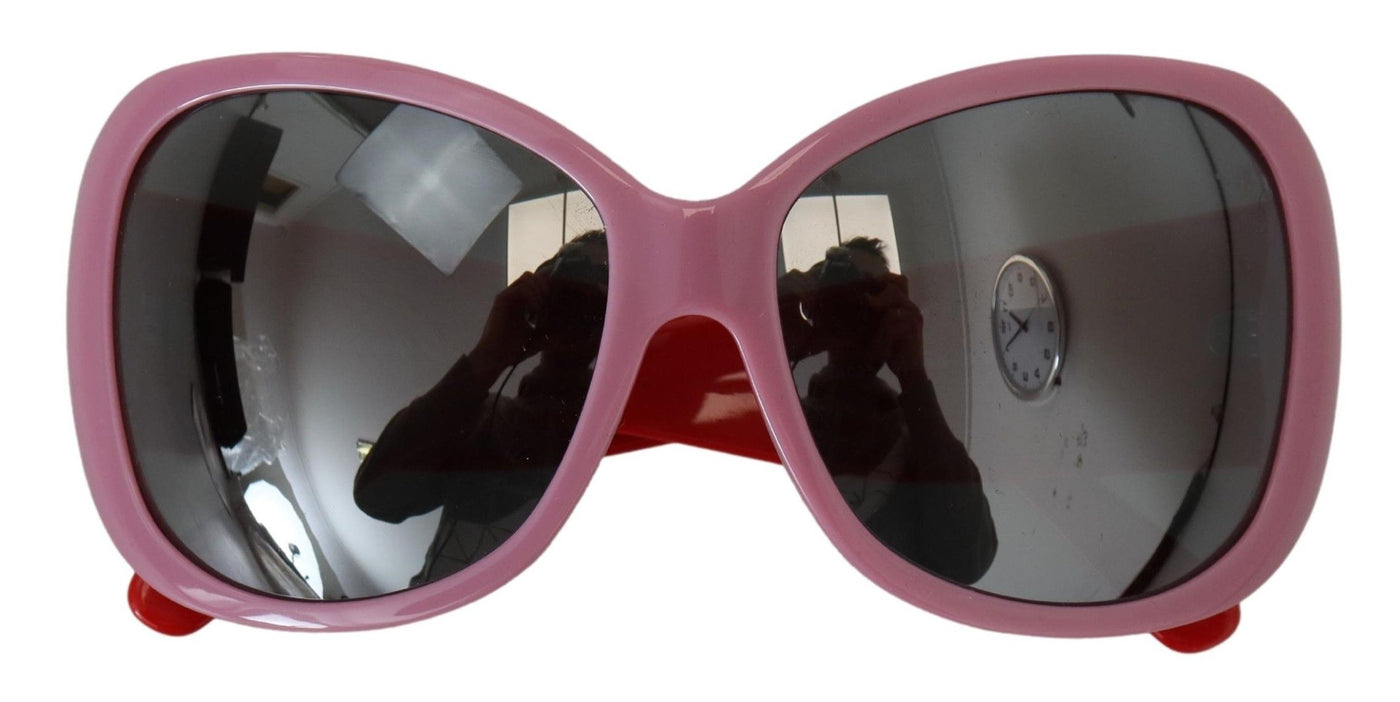 Pink Red Plastic Frame Oversized DG4033 Sunglasses