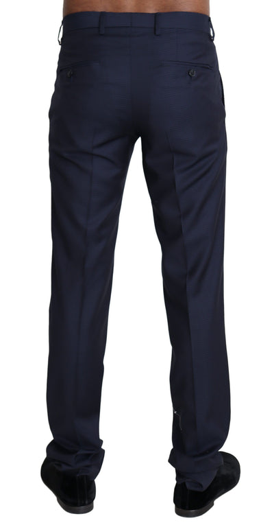 Navy Blue Dress Formal Men Trouser Pants