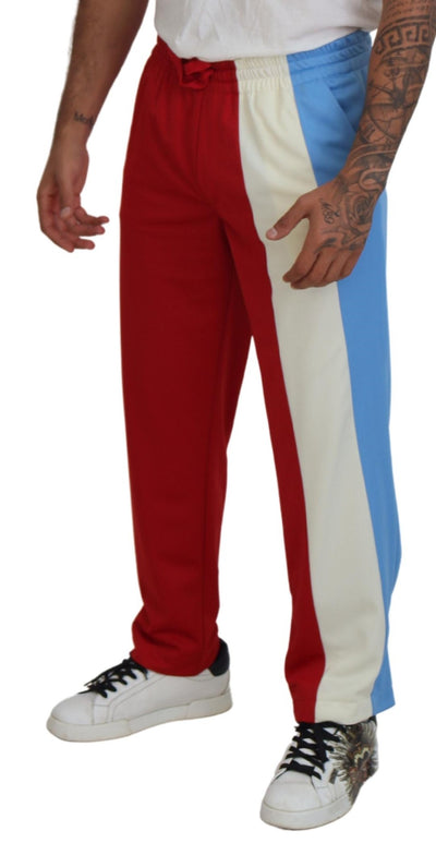 Multicolor Polyester Men Track Pants