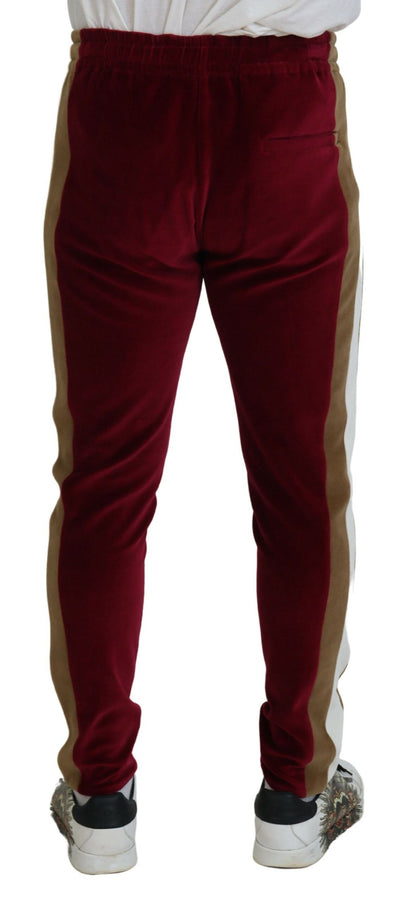 Multicolor Cotton Men Jogger Sweatpants Pants