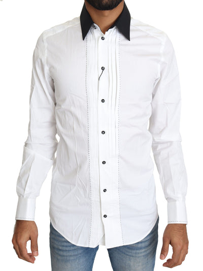 White Cotton Formal Dress Shirt