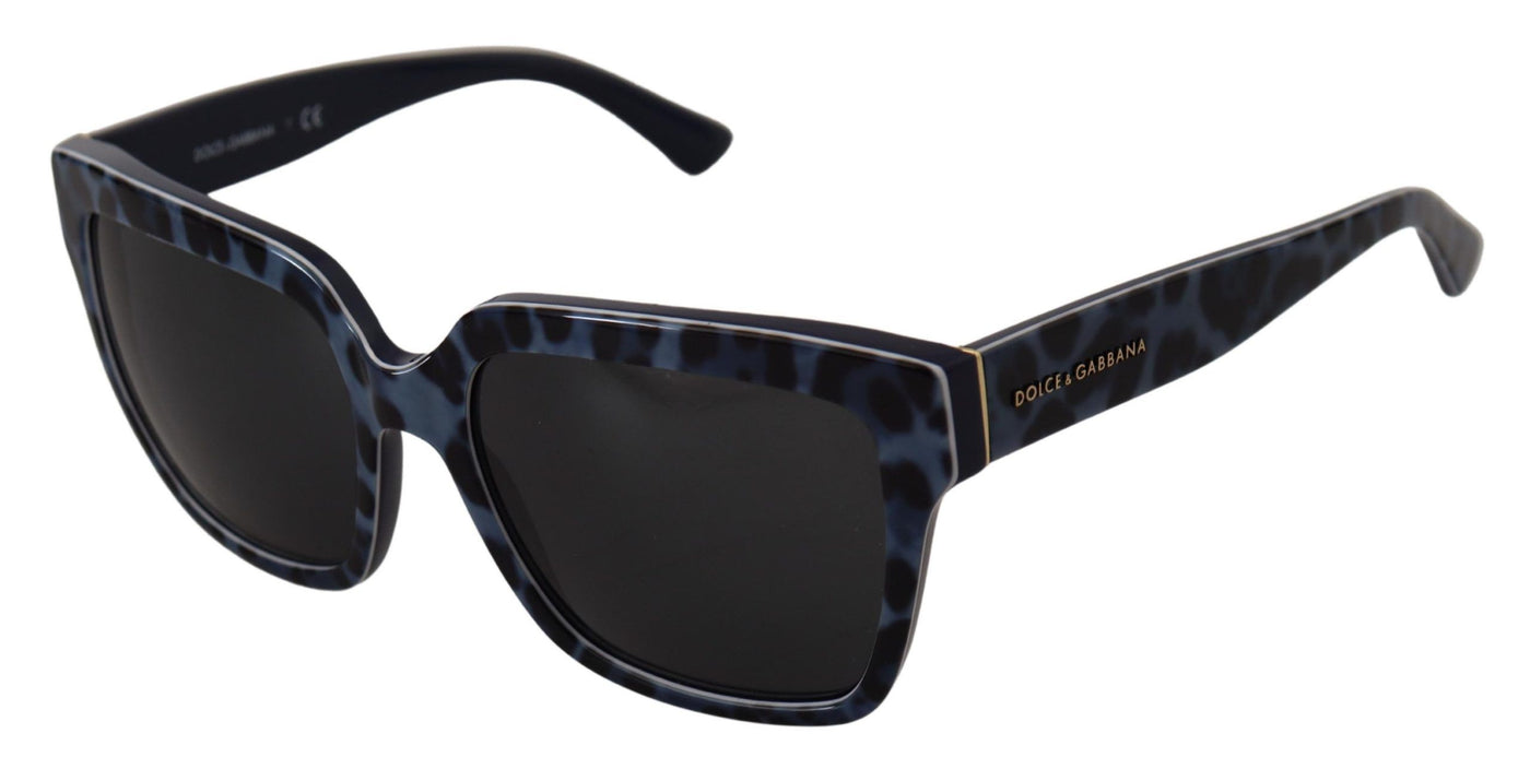 Blue Leopard Acetate Frame Shades DG4234 Sunglasses