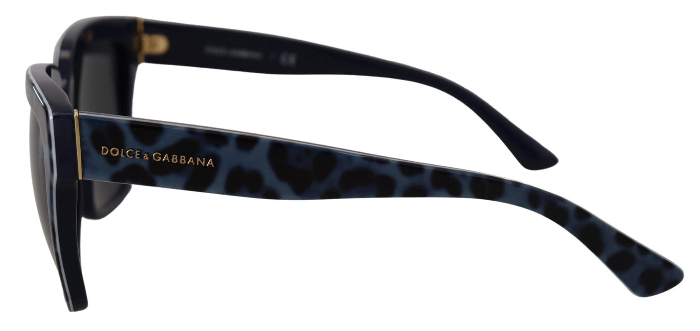 Blue Leopard Acetate Frame Shades DG4234 Sunglasses