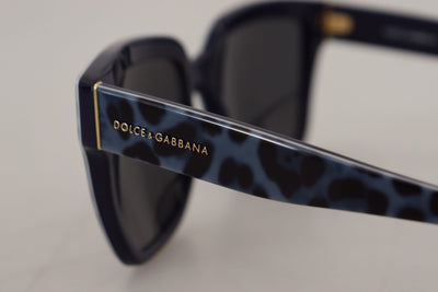 Blue Leopard Acetate Frame Shades DG4234 Sunglasses