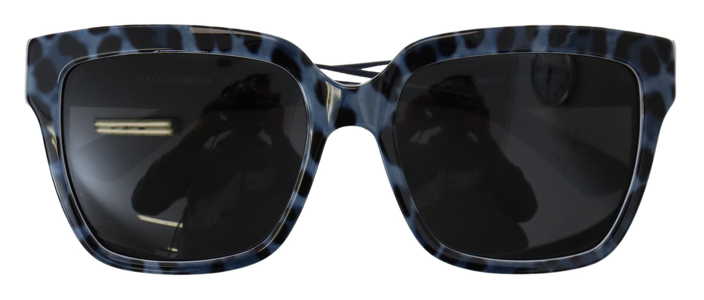 Blue Leopard Acetate Frame Shades DG4234 Sunglasses