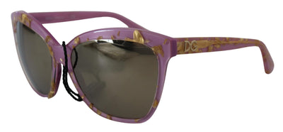 Violet Full Rim Rectangle Frame Shades DG4251 Sunglasses