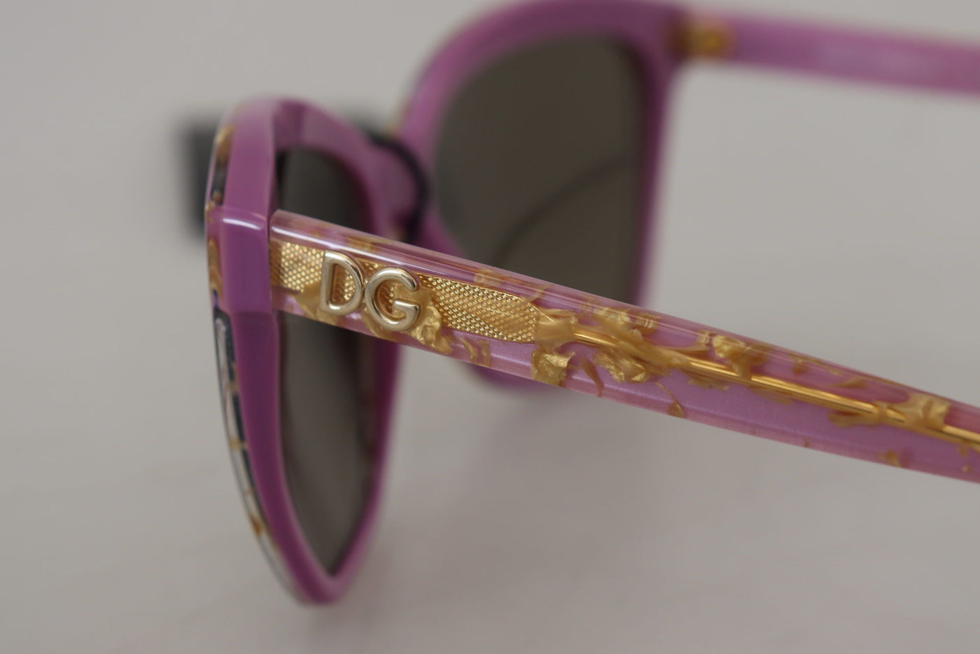 Violet Full Rim Rectangle Frame Shades DG4251 Sunglasses