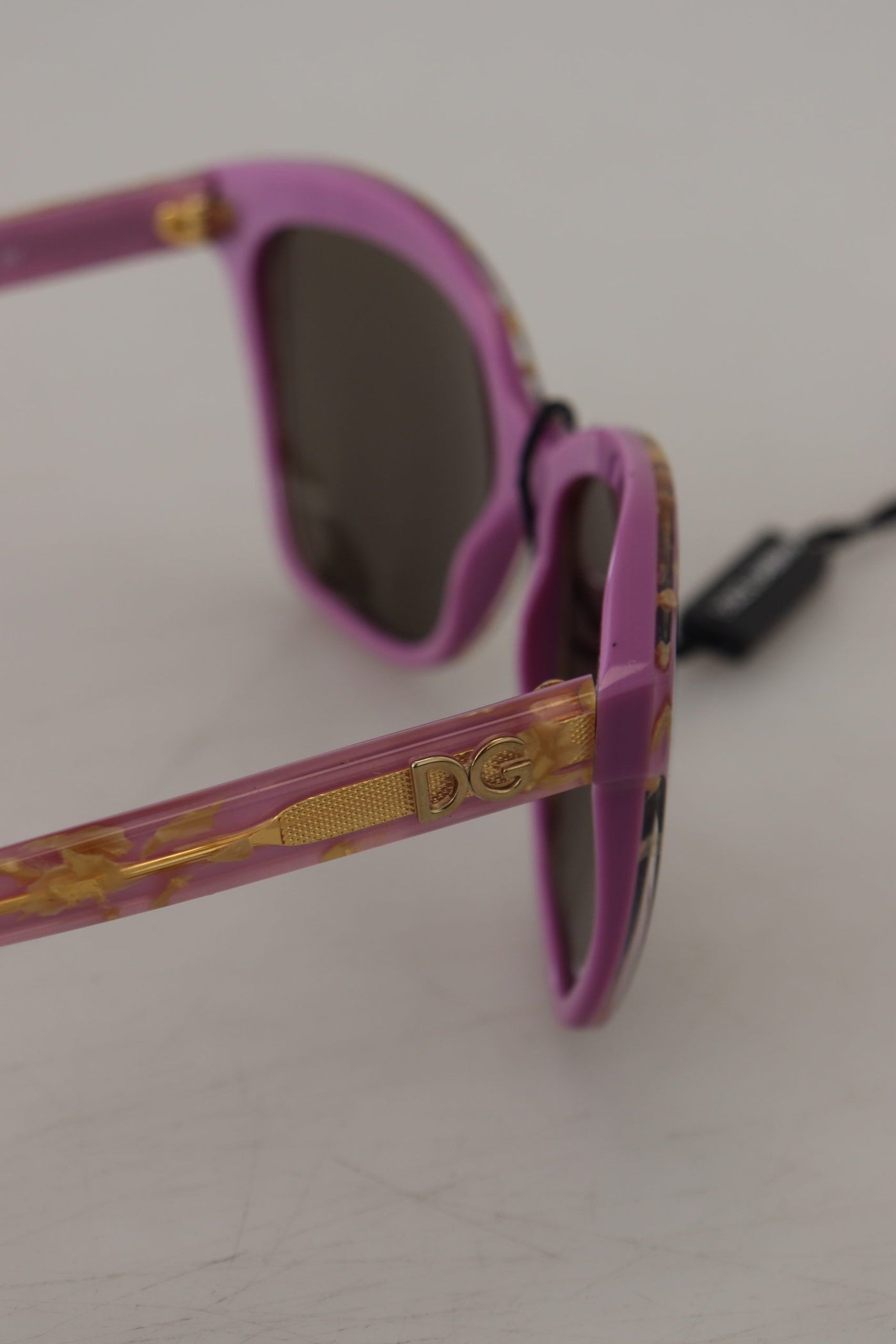 Violet Full Rim Rectangle Frame Shades DG4251 Sunglasses